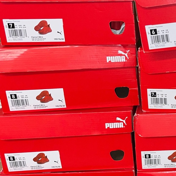 Puma Fierce 2 High Risk Red Womens Shoes - Picture 6 of 7